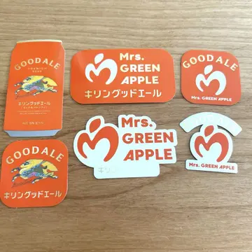 GOODALE Mrs. GREEN APPLE 컴플리트 스티커