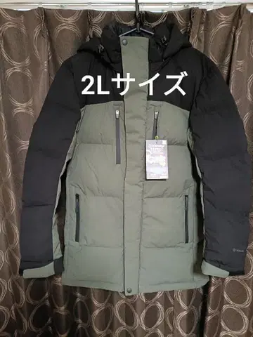 워크맨 엑스쉘터 프리미엄 기가퍼프 다운 코트 그린 LL