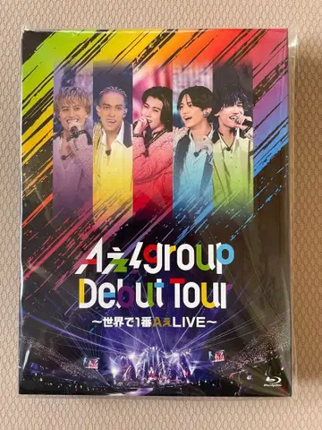 A! group Debut Tour 초회 한정판 Blu-ray