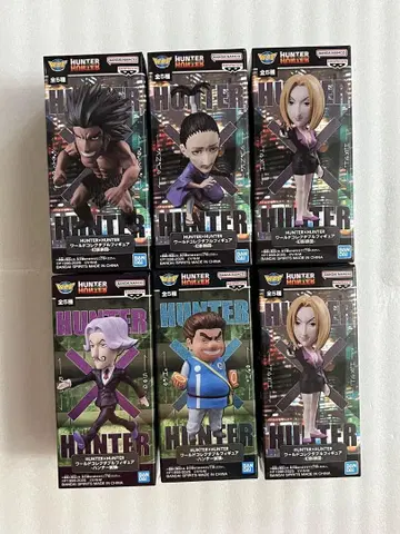 HUNTER x HUNTER 월드 컬렉션 피규어 6체 세트