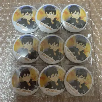 하이큐 가로막 카게야마 토비오 캔뱃지 9개