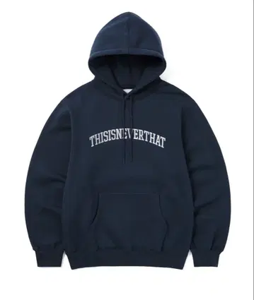 THISISNEVERTHAT 네이비 후드티