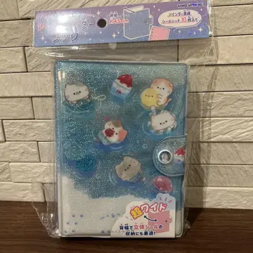 새상품 카미오 재팬 씰 바인더 모그냥 고양이 와이드 씰북