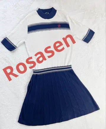 로사센 골프 니트 원피스