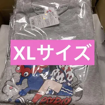 [ XL ] 오사카 간사이 만박 산레모 미야쿠미야쿠 콜라보 T셔츠 그레이