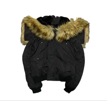 unknown n2b fur jacket short length Y2K