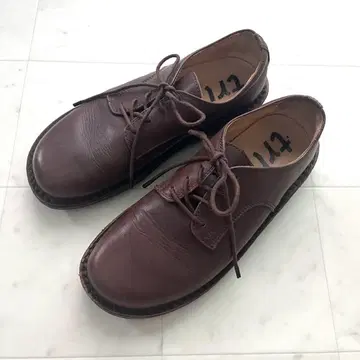 트리픈 스 레이스업 신발 36 23cm 브라운