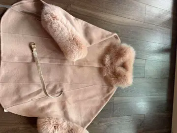 여성용 판초 케이프 코트