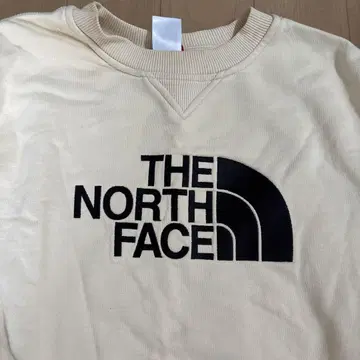 THE NORTH FACE 크림색 긴팔 트레이닝복