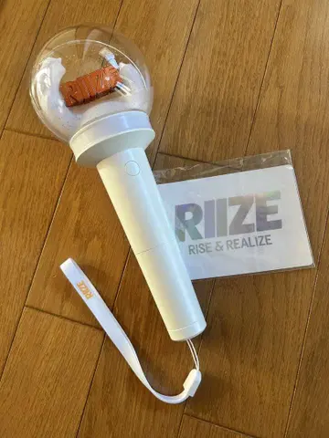 RIIZE 라이즈 공식 팬 라이트 스틱 응원봉 작동 확인 완료