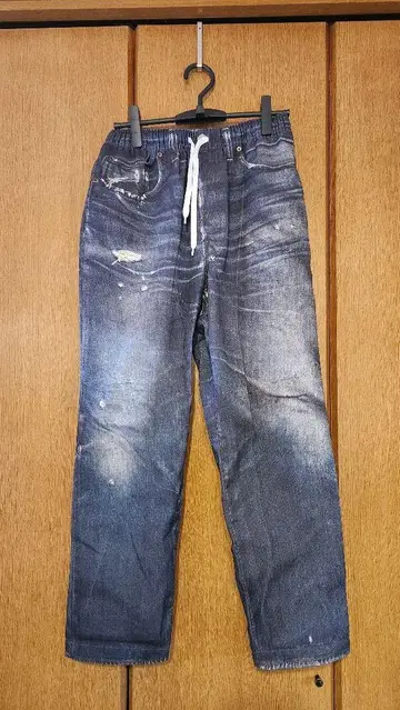 Fake Vintage Denim Easy Pants 미사용 새상품
