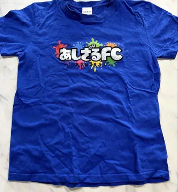 아시자루 FC 로고 T셔츠 파랑