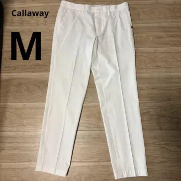 클리닝 완료 Callaway 캘러웨이 골프 팬츠 M 화이트