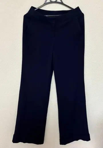 ST. JOHN NAVY 네이비 네이비 바지 팬츠