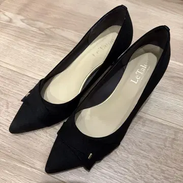 르 탈론 펌프스 블랙 24cm