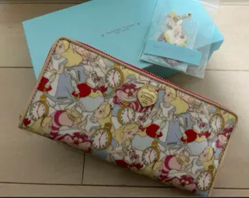 [미사용] 사만다 타바사 쁘띠 초이스 앨리스 장지갑 & 화이트 토끼 참