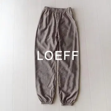 새상품급 로에프 3만엔 고급 조거 팬츠, 쿵푸 팬츠 LOEFF C541