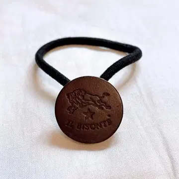 IL BISONTE 가죽 머리끈
