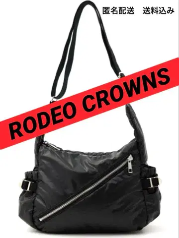 [ 새상품급 ] RODEO CROWNS WIDE BOWL 숄더백 블랙