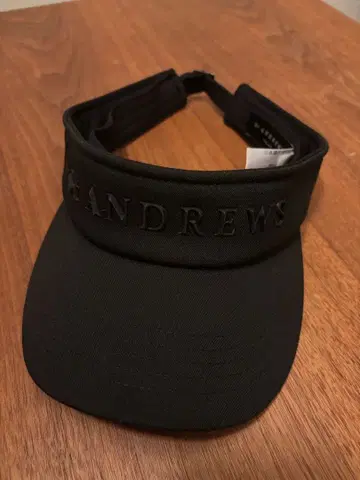 St ANDREWS 블랙 바이저 조정 가능