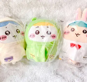 치이카와 (먼작귀) 비오는 날 BIG 봉제 인형 전 3종 컴플리트 세트