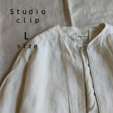 11월 6일 삭제 studioclip 린넨 100% 블루종 네스트로브