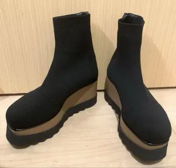MURUA 웨지솔 부츠 36