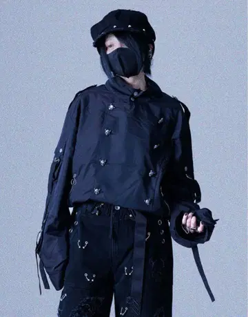 Gamchu 나의 느긋한 신사 모드 나폴레옹 나일론 자켓