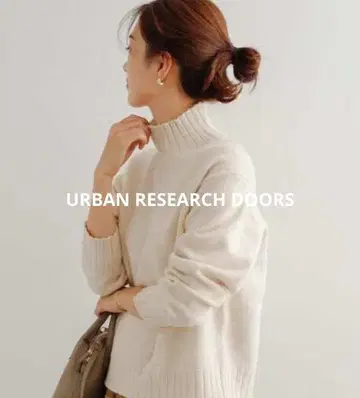 URBAN RESEARCH DOORS 터틀넥 풀오버