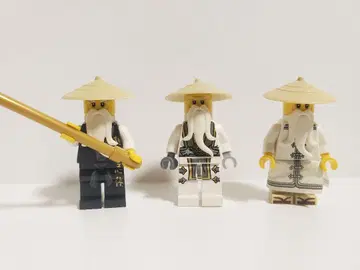 레고 닌자고 우 선생님 3체 미니 피규어 정품 LEGO