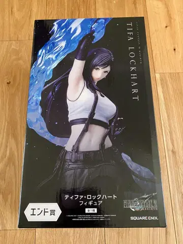 FF7 리버스 출시 기념 복권 엔드상 티파 록하트 피규어
