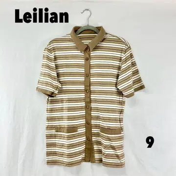 W0596T Leilian 카라 부착 가디건