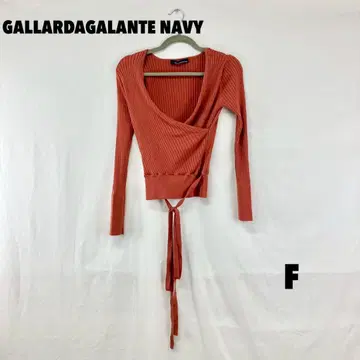 W0597T GALLARDAGALANTE NAVY 카슈쿨 니트
