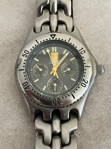 작동 ELGIN 엘진 TITANIUM 티타늄 QZ 손목시계 배터리 새상품