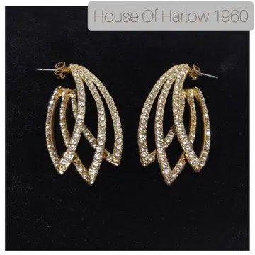 House Of Harlow 1960 귀걸이 골드