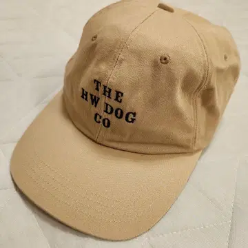 THE H.W.DOG 베이지 캡
