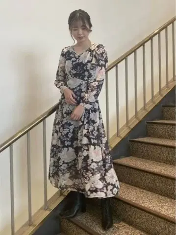 택 포함 새상품 질스튜어트 비비안 플라워 원피스