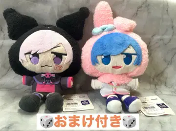 [ 아일리스 ] 쇼토 if 산리오 콜라보 봉제 인형 쿠로미 마이멜로디