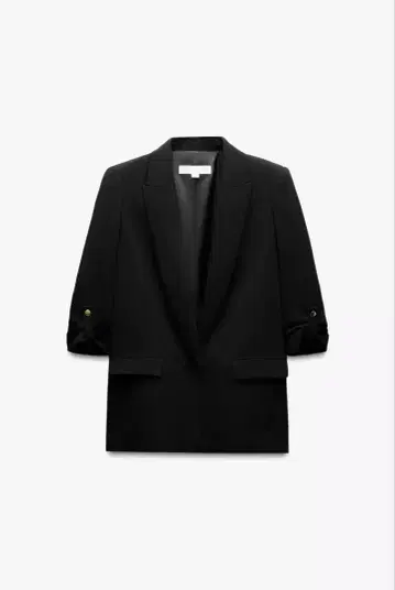 시착만 한 상품 ZARA 롤업 슬리브 블레이저 XXL