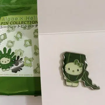 오사카 엑스포 일본관 해조 키티 핀 배지 콤부 마콤부