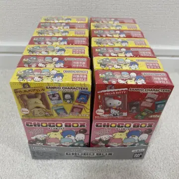 [ 미개봉 새상품 ] 산리오 초코 박스 14개 박스 키티 시나몬