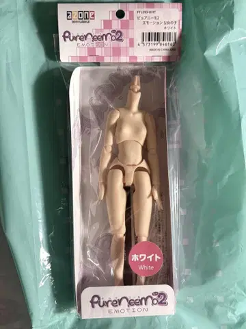 새상품 화이트 피부 아존 퓨어니모2 모션 여아 바디 S 사이즈