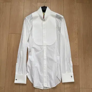 ALEXANDER McQUEEN 화이트 포멀 셔츠