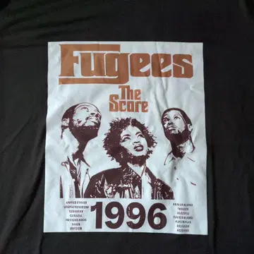 로린 힐 Fugees The Score 1996 티셔츠