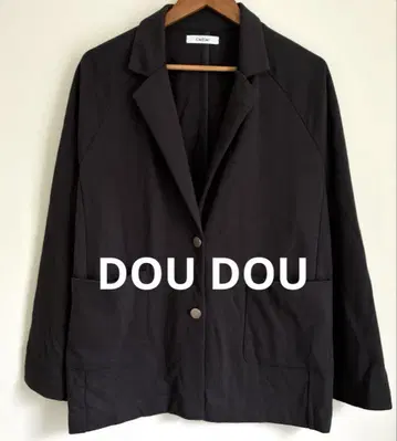 DOU DOU 테일러드 오버 자켓 티셔츠 릴랙스 워셔블