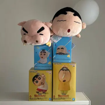 짱구는 못말려(크레용 신짱) 피규어 봉제 인형 세트