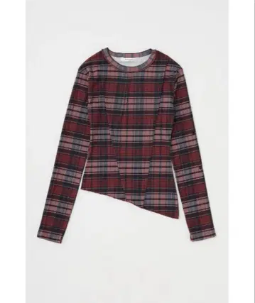 moussy TUCK CHECK 상의