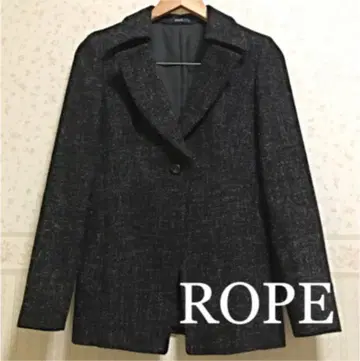 새상품급 ROPE 로페 테일러드 트위드 자켓 일본제
