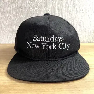 Saturdays New York City 캡 블랙