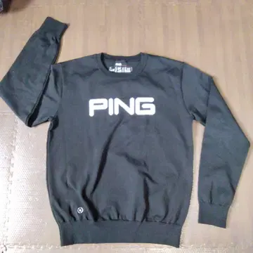 PING 종이상자 니트 긴팔 트레이닝복